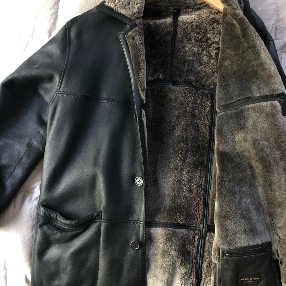 Dunhill Leader/Shearling Fur Coat
